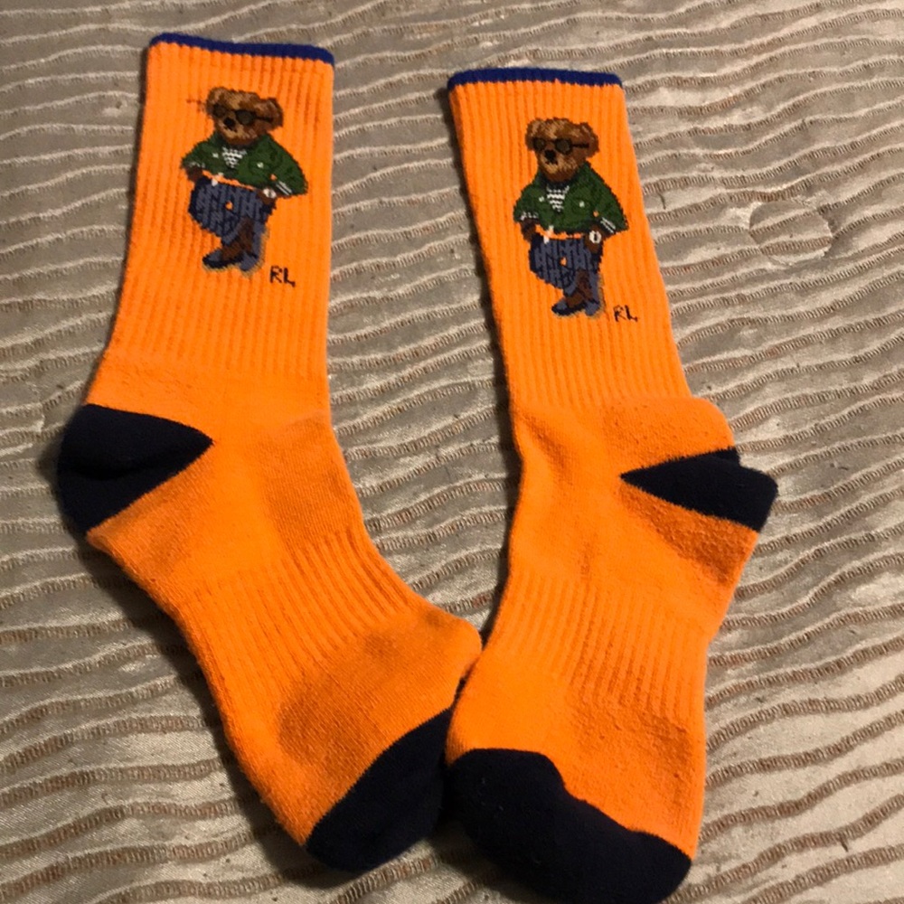 Polo bear Ralph Lauren mens sock